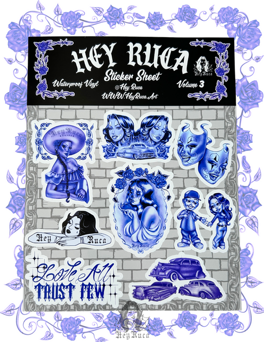 HEY RUCA Sticker Sheet Vol. 3
