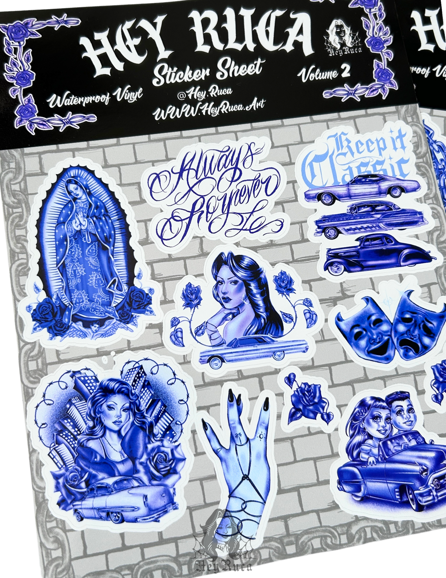 HEY RUCA Sticker Sheet Vol. 2