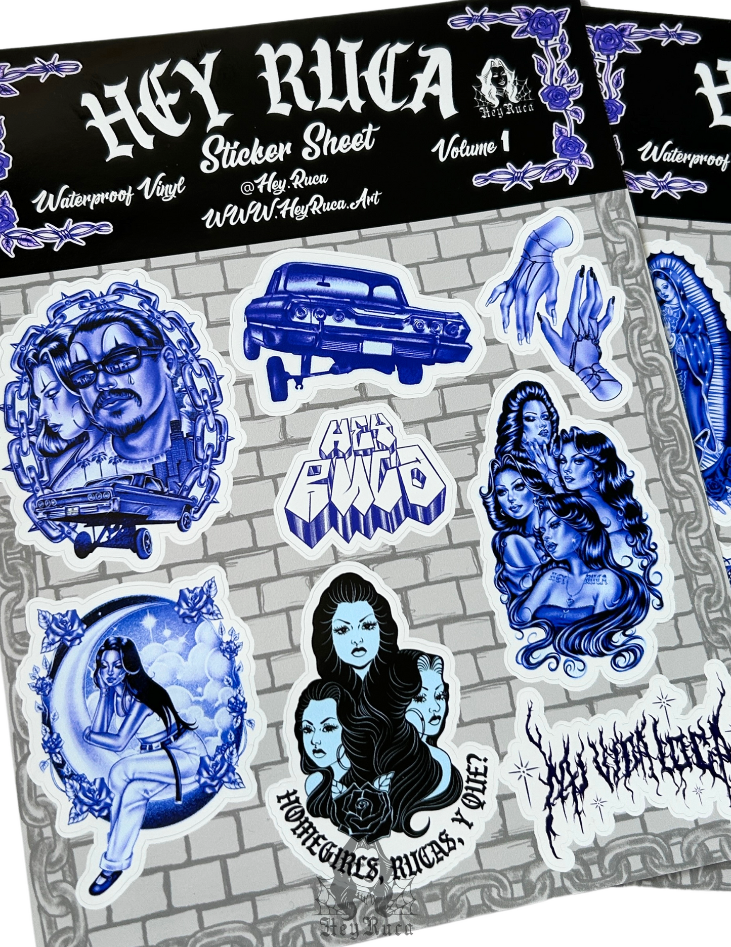 HEY RUCA Sticker Sheet Vol. 1