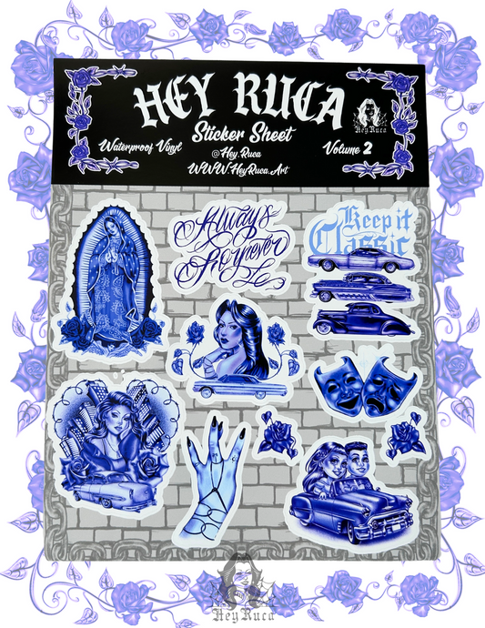 HEY RUCA Sticker Sheet Vol. 2