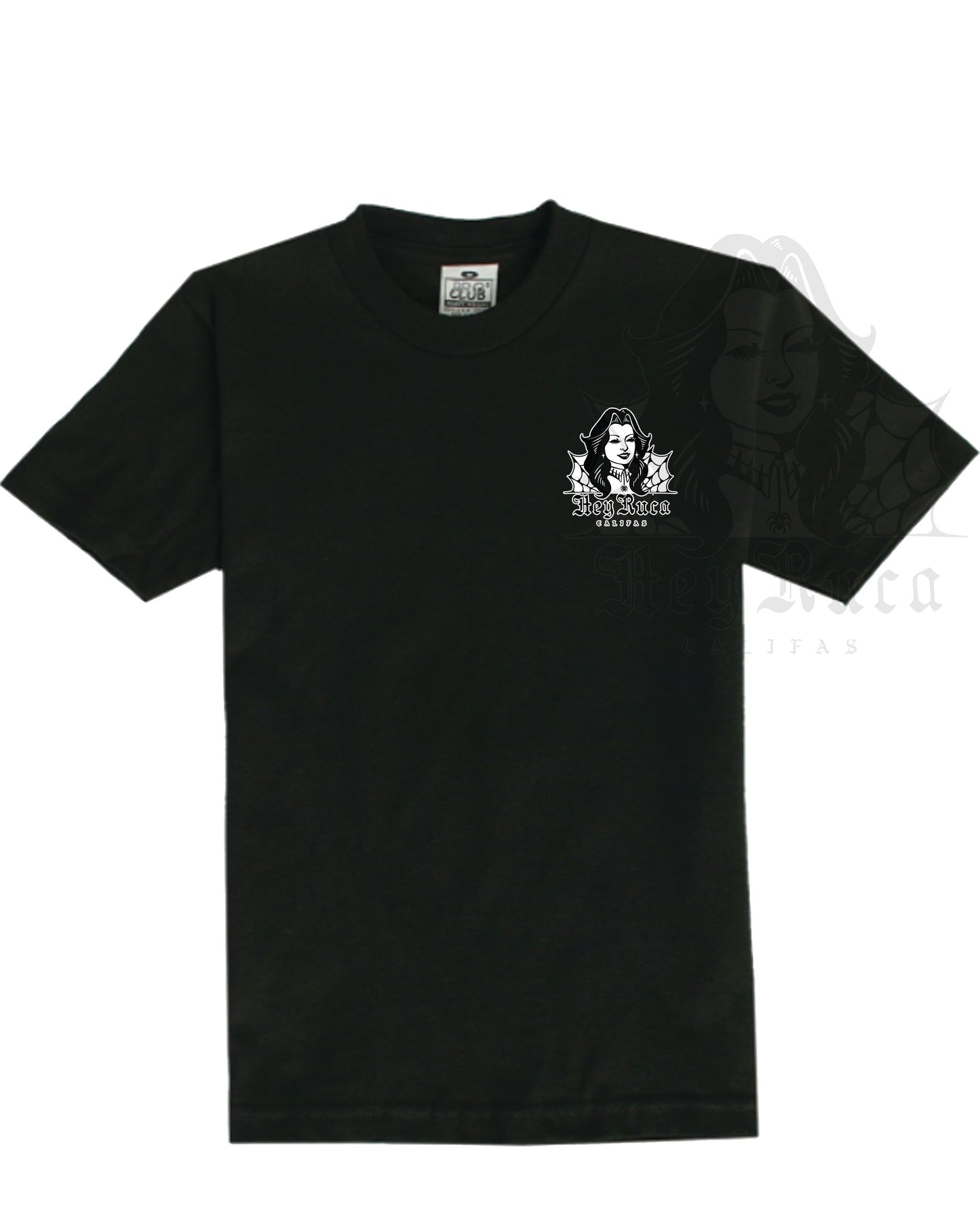 Hey Ruca Charra Unisex Black T-shirt