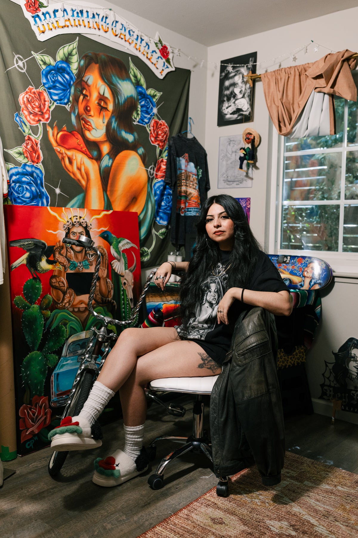 Bay Area artist and chicana