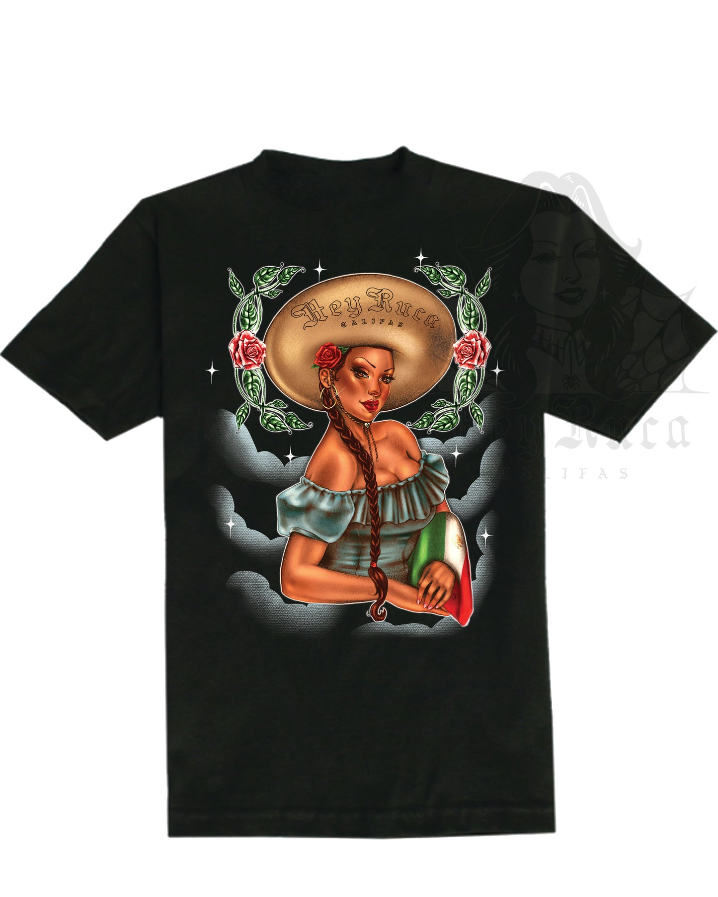 Charra Unisex Black T-shirt