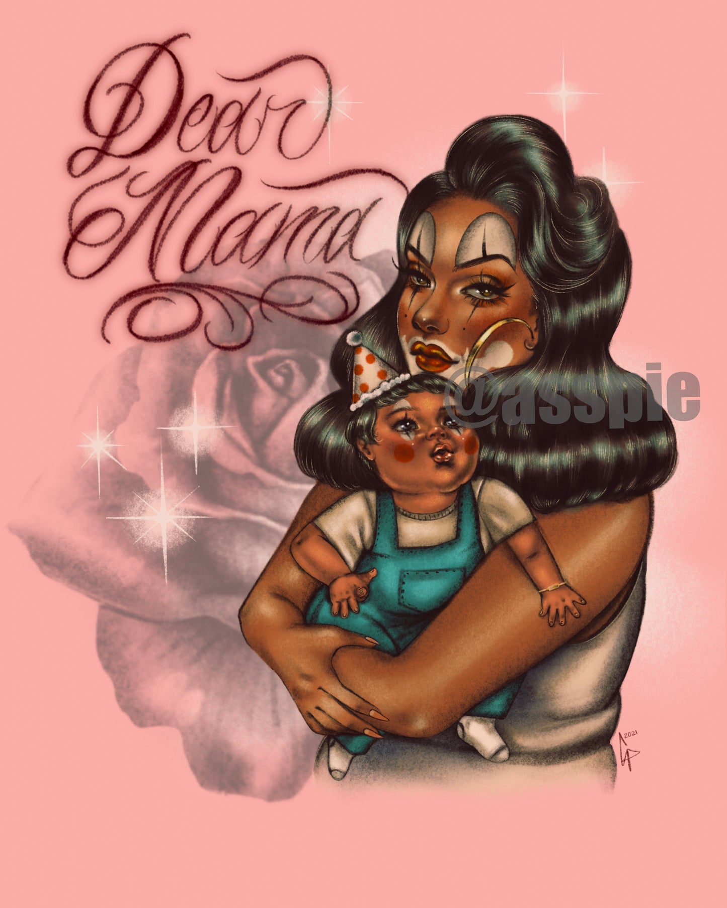 "Dear Mama" CARD