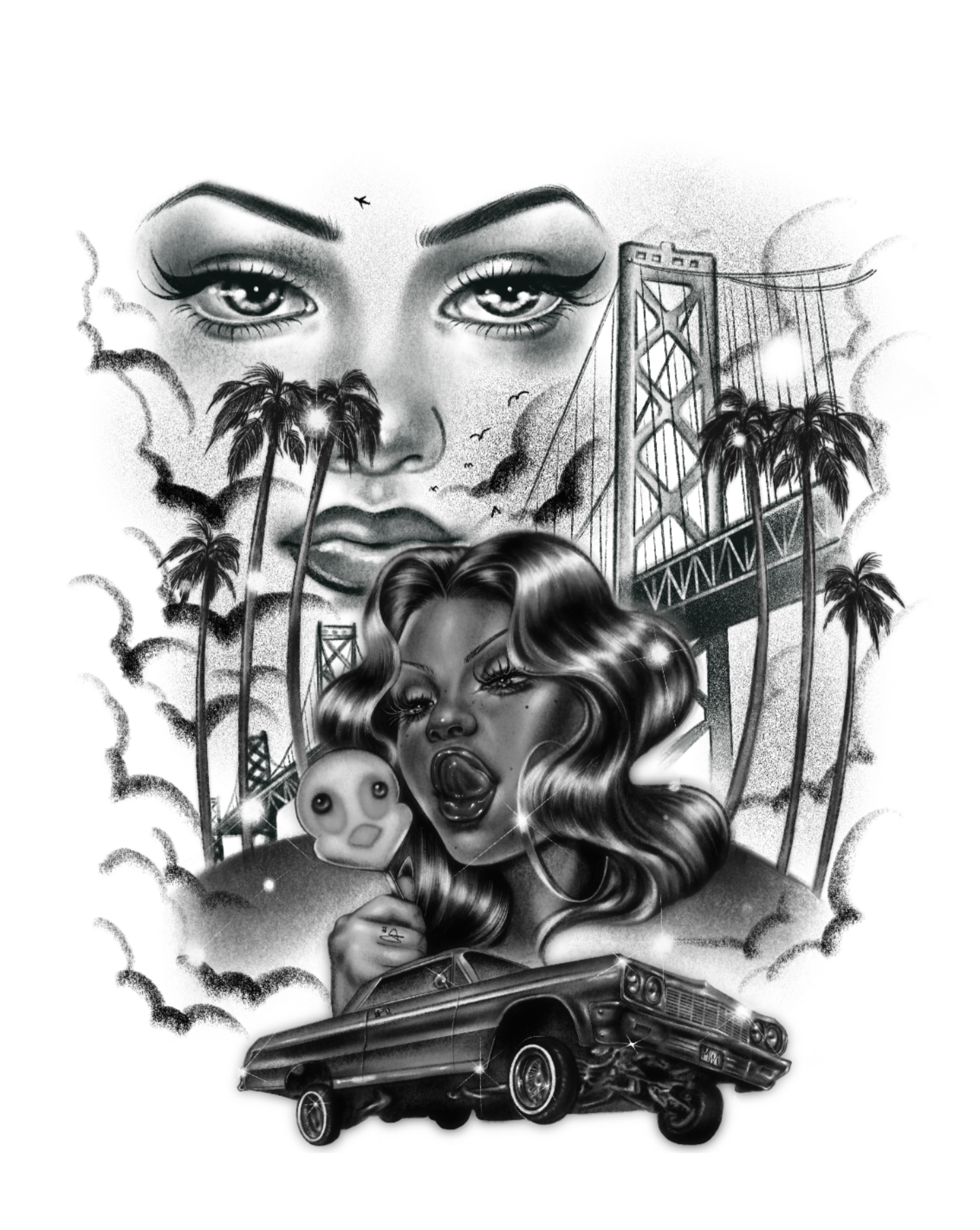 "Embarcadero Cruisin' " PRINT